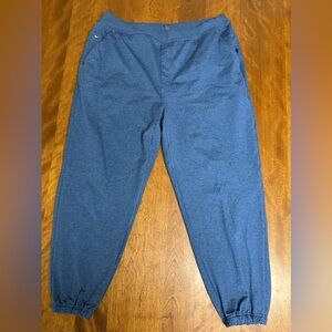 Mens XL Vuori Azure Heather Blue Joggers